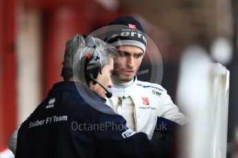 World © Octane Photographic Ltd. Formula 1 - Winter Test 1. Antonio Giovinazzi – Sauber F1 Team. Circuit de Barcelona-Catalunya. Tuesday 28th February 2017. Digital Ref : 1781LB1D9548