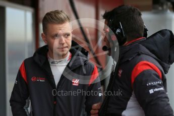 World © Octane Photographic Ltd. Formula 1 - Winter Test 1. Kevin Magnussen - Haas F1 Team VF-17. Circuit de Barcelona-Catalunya. Tuesday 28th February2017. Digital Ref :1781LB5D7950