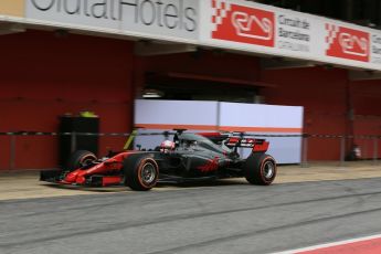 World © Octane Photographic Ltd. Formula 1 - Winter Test 1. Kevin Magnussen - Haas F1 Team VF-17. Circuit de Barcelona-Catalunya. Tuesday 28th February2017. Digital Ref :1781LB5D7958