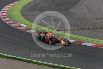 World © Octane Photographic Ltd. Formula 1 - Winter Test 1. Max Verstappen - Red Bull Racing RB13. Circuit de Barcelona-Catalunya. Tuesday 28th February 2017. Digital Ref :