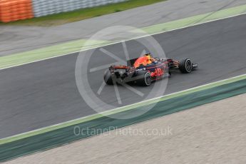 World © Octane Photographic Ltd. Formula 1 - Winter Test 1. Max Verstappen - Red Bull Racing RB13. Circuit de Barcelona-Catalunya. Tuesday 28th February 2017. Digital Ref :