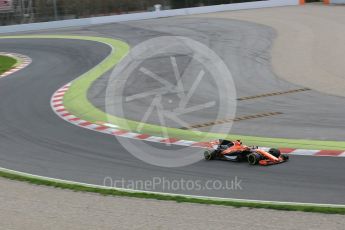 World © Octane Photographic Ltd. Formula 1 - Winter Test 1. Stoffel Vandoorne - McLaren Honda MCL32. Circuit de Barcelona-Catalunya. Tuesday 28th February 2017. Digital Ref :