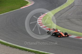 World © Octane Photographic Ltd. Formula 1 - Winter Test 1. Stoffel Vandoorne - McLaren Honda MCL32. Circuit de Barcelona-Catalunya. Tuesday 28th February 2017. Digital Ref :