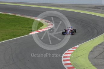 World © Octane Photographic Ltd. Formula 1 - Winter Test 1. Daniil Kvyat - Scuderia Toro Rosso STR12. Circuit de Barcelona-Catalunya. Tuesday 28th February 2017. Digital Ref :