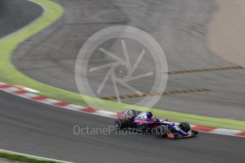 World © Octane Photographic Ltd. Formula 1 - Winter Test 1. Daniil Kvyat - Scuderia Toro Rosso STR12. Circuit de Barcelona-Catalunya. Tuesday 28th February 2017. Digital Ref :