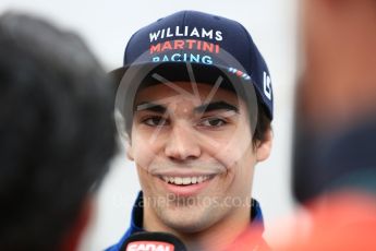 World © Octane Photographic Ltd. Formula 1 - Winter Test 1. Lance Stroll - Williams Martini Racing. Circuit de Barcelona-Catalunya. Tuesday 28th February 2017. Digital Ref : 1781LB5D8299