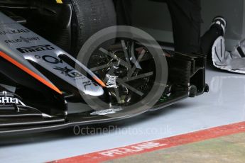 World © Octane Photographic Ltd. Formula 1 - Winter Test 1. Esteban Ocon - Sahara Force India VJM10. Circuit de Barcelona-Catalunya. Tuesday 28th February 2017. Digital Ref : 1781LB5D8343