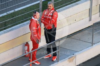 World © Octane Photographic Ltd. Formula 1 - Winter Test 1. Maurizio Arrivabene - Scuderia Ferrari Team principal. Circuit de Barcelona-Catalunya. Wednesday 1st March 2017. Digital Ref : 1782CB1D4282