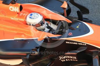 World © Octane Photographic Ltd. Formula 1 - Winter Test 1. Fernando Alonso - McLaren Honda MCL32. Circuit de Barcelona-Catalunya. Wednesday 1st March 2017. Digital Ref :1782CB1D4376