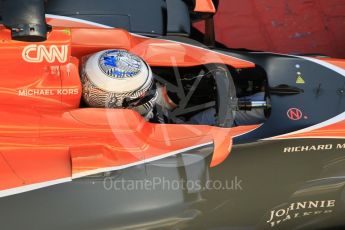 World © Octane Photographic Ltd. Formula 1 - Winter Test 1. Fernando Alonso - McLaren Honda MCL32. Circuit de Barcelona-Catalunya. Wednesday 1st March 2017. Digital Ref :1782CB1D4379