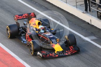 World © Octane Photographic Ltd. Formula 1 - Winter Test 1. Daniel Ricciardo - Red Bull Racing RB13. Circuit de Barcelona-Catalunya. Wednesday 1st March 2017. Digital Ref :1782CB1D4390