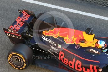 World © Octane Photographic Ltd. Formula 1 - Winter Test 1. Daniel Ricciardo - Red Bull Racing RB13. Circuit de Barcelona-Catalunya. Wednesday 1st March 2017. Digital Ref :1782CB1D4396