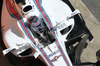 World © Octane Photographic Ltd. Formula 1 - Winter Test 1. Lance Stroll - Williams Martini Racing FW40. Circuit de Barcelona-Catalunya. Wednesday 1st March 2017. Digital Ref :1782CB1D4533