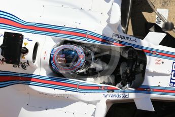 World © Octane Photographic Ltd. Formula 1 - Winter Test 1. Lance Stroll - Williams Martini Racing FW40. Circuit de Barcelona-Catalunya. Wednesday 1st March 2017. Digital Ref :1782CB1D4536