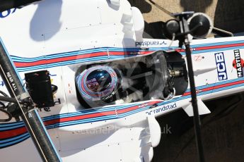 World © Octane Photographic Ltd. Formula 1 - Winter Test 1. Lance Stroll - Williams Martini Racing FW40. Circuit de Barcelona-Catalunya. Wednesday 1st March 2017. Digital Ref :1782CB1D4541