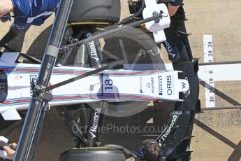 World © Octane Photographic Ltd. Formula 1 - Winter Test 1. Lance Stroll - Williams Martini Racing FW40. Circuit de Barcelona-Catalunya. Wednesday 1st March 2017. Digital Ref :1782CB1D4549