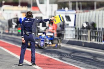 World © Octane Photographic Ltd. Formula 1 - Winter Test 1. Marcus Ericsson – Sauber F1 Team C36. Circuit de Barcelona-Catalunya. Wednesday 1st March 2017. Digital Ref : 1782CB1D4617