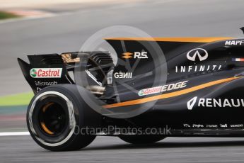 World © Octane Photographic Ltd. Formula 1 - Winter Test 1. Jolyon Palmer - Renault Sport F1 Team R.S.17. Circuit de Barcelona-Catalunya. Wednesday 1st March 2017. Digital Ref :1782CB1D8046