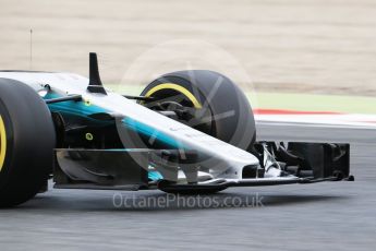 World © Octane Photographic Ltd. Formula 1 - Winter Test 1. Valtteri Bottas - Mercedes AMG Petronas F1 W08 EQ Energy+. Circuit de Barcelona-Catalunya. Wednesday 1st March 2017. Digital Ref :1782CB1D8064