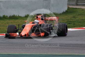 World © Octane Photographic Ltd. Formula 1 - Winter Test 1. Fernando Alonso - McLaren Honda MCL32. Circuit de Barcelona-Catalunya. Wednesday 1st March 2017. Digital Ref :1782CB1D8133