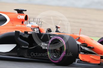 World © Octane Photographic Ltd. Formula 1 - Winter Test 1. Fernando Alonso - McLaren Honda MCL32. Circuit de Barcelona-Catalunya. Wednesday 1st March 2017. Digital Ref :1782CB1D8153