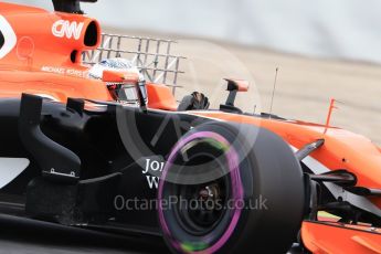 World © Octane Photographic Ltd. Formula 1 - Winter Test 1. Fernando Alonso - McLaren Honda MCL32. Circuit de Barcelona-Catalunya. Wednesday 1st March 2017. Digital Ref :1782CB1D8159