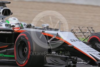 World © Octane Photographic Ltd. Formula 1 - Winter Test 1. Alfonso Celis - Sahara Force India VJM10. Circuit de Barcelona-Catalunya. Wednesday 1st March 2017. Digital Ref :1782CB1D8216