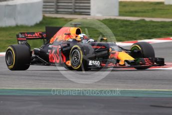 World © Octane Photographic Ltd. Formula 1 - Winter Test 1. Daniel Ricciardo - Red Bull Racing RB13. Circuit de Barcelona-Catalunya. Wednesday 1st March 2017. Digital Ref :1782CB1D8230