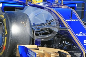 World © Octane Photographic Ltd. Formula 1 - Winter Test 1. Marcus Ericsson – Sauber F1 Team C36. Circuit de Barcelona-Catalunya. Wednesday 1st March 2017. Digital Ref :1782CB1D8299