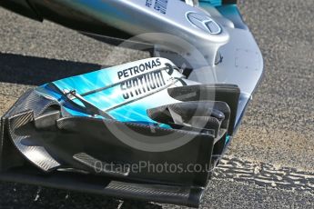 World © Octane Photographic Ltd. Formula 1 - Winter Test 1. Lewis Hamilton - Mercedes AMG Petronas F1 W08 EQ Energy+. Circuit de Barcelona-Catalunya. Wednesday 1st March 2017. Digital Ref :1782CB1D8331