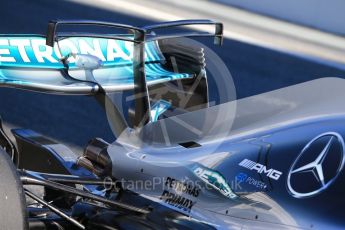 World © Octane Photographic Ltd. Formula 1 - Winter Test 1. Lewis Hamilton - Mercedes AMG Petronas F1 W08 EQ Energy+. Circuit de Barcelona-Catalunya. Wednesday 1st March 2017. Digital Ref :1782CB1D8347