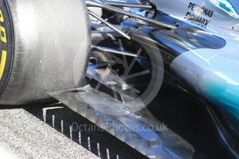 World © Octane Photographic Ltd. Formula 1 - Winter Test 1. Lewis Hamilton - Mercedes AMG Petronas F1 W08 EQ Energy+. Circuit de Barcelona-Catalunya. Wednesday 1st March 2017. Digital Ref :1782CB1D8356