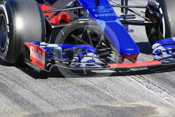 World © Octane Photographic Ltd. Formula 1 - Winter Test 1. Carlos Sainz - Scuderia Toro Rosso STR12. Circuit de Barcelona-Catalunya. Wednesday 1st March 2017. Digital Ref :1782CB1D8385