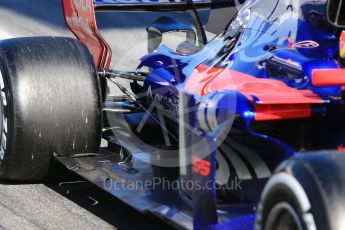 World © Octane Photographic Ltd. Formula 1 - Winter Test 1. Carlos Sainz - Scuderia Toro Rosso STR12. Circuit de Barcelona-Catalunya. Wednesday 1st March 2017. Digital Ref :1782CB1D8400