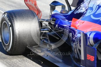 World © Octane Photographic Ltd. Formula 1 - Winter Test 1. Carlos Sainz - Scuderia Toro Rosso STR12. Circuit de Barcelona-Catalunya. Wednesday 1st March 2017. Digital Ref :1782CB1D8421