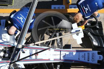 World © Octane Photographic Ltd. Formula 1 - Winter Test 1. Lance Stroll - Williams Martini Racing FW40. Circuit de Barcelona-Catalunya. Wednesday 1st March 2017. Digital Ref :1782CB1D8489