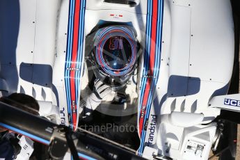 World © Octane Photographic Ltd. Formula 1 - Winter Test 1. Lance Stroll - Williams Martini Racing FW40. Circuit de Barcelona-Catalunya. Wednesday 1st March 2017. Digital Ref :1782CB1D8494