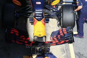 World © Octane Photographic Ltd. Formula 1 - Winter Test 1. Daniel Ricciardo - Red Bull Racing RB13. Circuit de Barcelona-Catalunya. Wednesday 1st March 2017. Digital Ref :1782CB1D8553