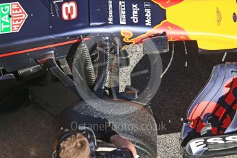 World © Octane Photographic Ltd. Formula 1 - Winter Test 1. Daniel Ricciardo - Red Bull Racing RB13. Circuit de Barcelona-Catalunya. Wednesday 1st March 2017. Digital Ref :1782CB1D8571