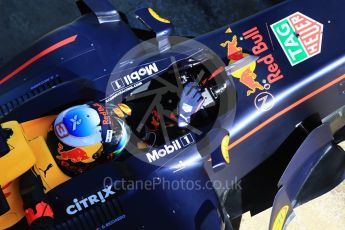 World © Octane Photographic Ltd. Formula 1 - Winter Test 1. Daniel Ricciardo - Red Bull Racing RB13. Circuit de Barcelona-Catalunya. Wednesday 1st March 2017. Digital Ref : 1782CB1D8578