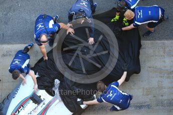 World © Octane Photographic Ltd. Formula 1 - Winter Test 1. Lance Stroll - Williams Martini Racing FW40. Circuit de Barcelona-Catalunya. Wednesday 1st March 2017. Digital Ref :1782CB1D8685