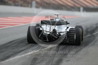 World © Octane Photographic Ltd. Formula 1 - Winter Test 1. Valtteri Bottas - Mercedes AMG Petronas F1 W08 EQ Energy+. Circuit de Barcelona-Catalunya. Wednesday 1st March 2017. Digital Ref : 1782LB1D9597