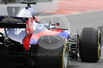 World © Octane Photographic Ltd. Formula 1 - Winter Test 1. Daniil Kvyat - Scuderia Toro Rosso STR12. Circuit de Barcelona-Catalunya. Wednesday 1st March 2017. Digital Ref : 1782LB1D9845