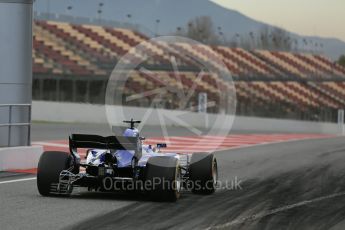 World © Octane Photographic Ltd. Formula 1 - Winter Test 1. Marcus Ericsson – Sauber F1 Team C36. Circuit de Barcelona-Catalunya. Wednesday 1st March 2017. Digital Ref : 1782LB5D8385