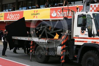 World © Octane Photographic Ltd. Formula 1 - Winter Test 1. Jolyon Palmer - Renault Sport F1 Team R.S.17. Circuit de Barcelona-Catalunya. Wednesday 1st March 2017. Digital Ref : 1782LB5D8465