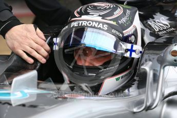 World © Octane Photographic Ltd. Formula 1 - Winter Test 1. Valtteri Bottas - Mercedes AMG Petronas F1 W08 EQ Energy+. Circuit de Barcelona-Catalunya. Wednesday 1st March 2017. Digital Ref : 1782LB5D8593