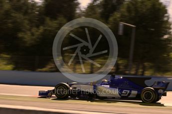 World © Octane Photographic Ltd. Formula 1 - Winter Test 1. Marcus Ericsson – Sauber F1 Team C36. Circuit de Barcelona-Catalunya. Wednesday 1st March 2017. Digital Ref :