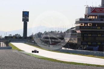 World © Octane Photographic Ltd. Formula 1 - Winter Test 1. Carlos Sainz - Scuderia Toro Rosso STR12. Circuit de Barcelona-Catalunya. Wednesday 1st March 2017. Digital Ref : 1782LB5D8780
