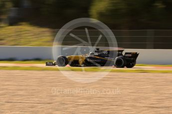 World © Octane Photographic Ltd. Formula 1 - Winter Test 1. Nico Hulkenberg - Renault Sport F1 Team R.S.17. Circuit de Barcelona-Catalunya. Wednesday 1st March 2017. Digital Ref : 1782LB5D8790