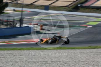 World © Octane Photographic Ltd. Formula 1 - Winter Test 1. Nico Hulkenberg - Renault Sport F1 Team R.S.17. Circuit de Barcelona-Catalunya. Wednesday 1st March 2017. Digital Ref : 1782LB5D8816